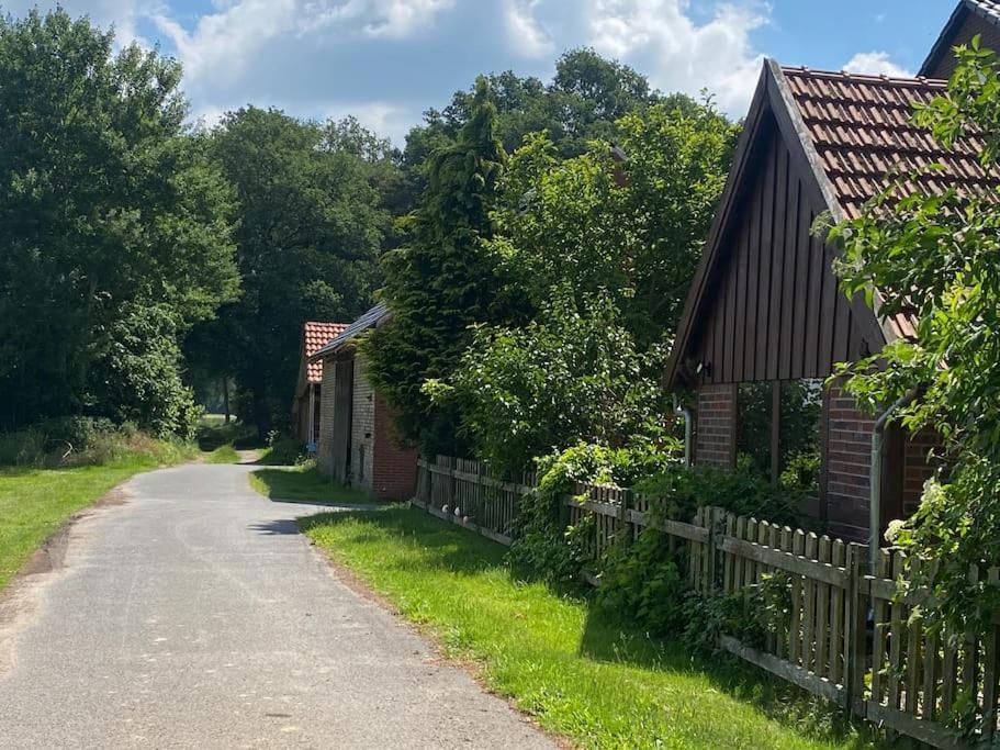 Wunderschoene Ferienwohnung Auf Dem Bauernhof Greven Esterno foto