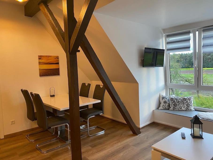 Wunderschoene Ferienwohnung Auf Dem Bauernhof Greven Esterno foto