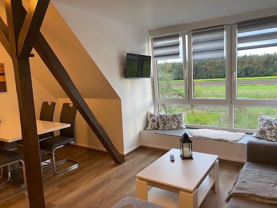 Wunderschoene Ferienwohnung Auf Dem Bauernhof Greven Esterno foto